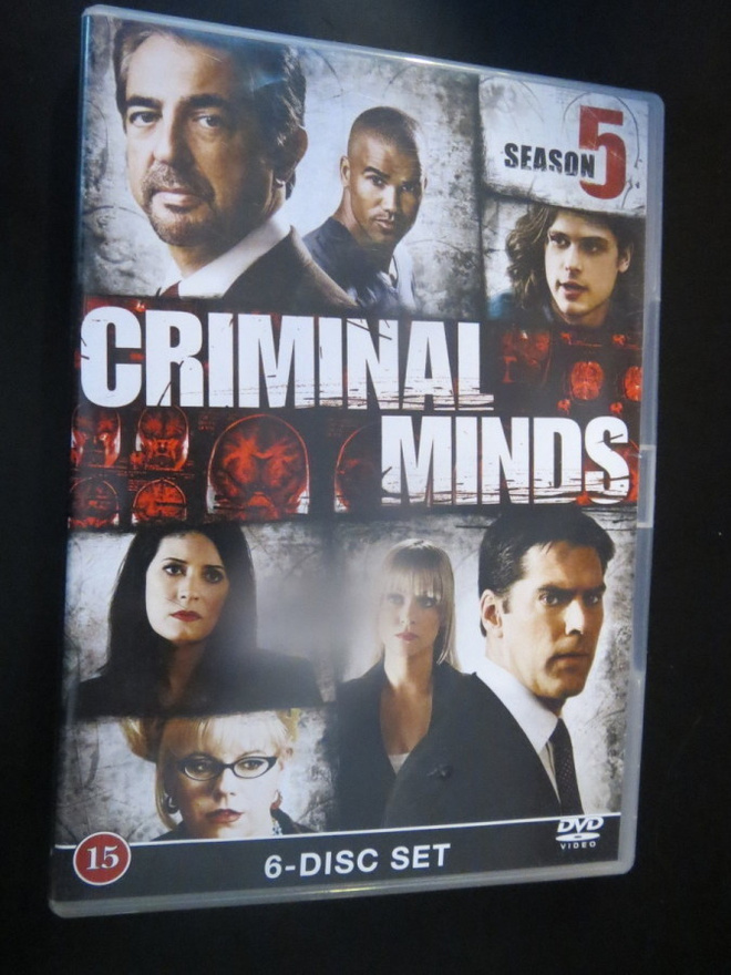 Criminal Minds kausi 5 6DVD