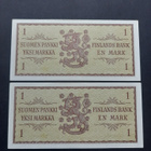 Yksi MARKKA 1963, 2kpl - pikkukuva 2