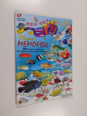 Maxi memofish. 260 species of the Red Sea. Fish, dolphins...