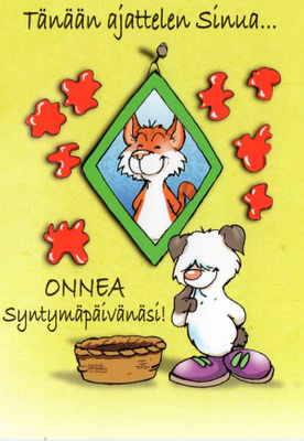Tänään ajattelen sinua....