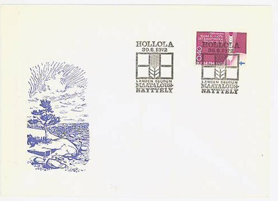Hollola maatalousnäyttely 1972