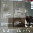RAINER FRIMAN-30 VUOTTA ESTRADILLA-2CD, SECD113, v.2005 - pikkukuva 2