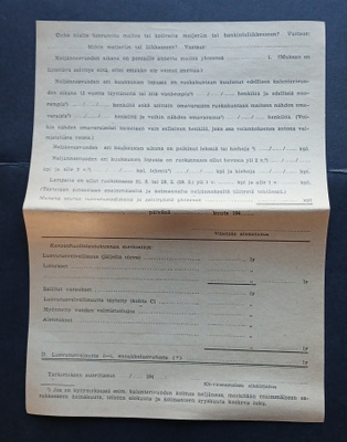 Viljelijän luovutuksien tilityskaavake 194....