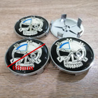 BMW vannekeskiöt – Pääkallo – 68mm (4kpl sarja) - pikkukuva 4