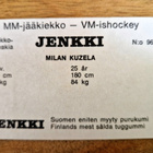 MM Jääkiekko 72 Hellas Jenkki Purkkakuva.  no 96 - pikkukuva 2