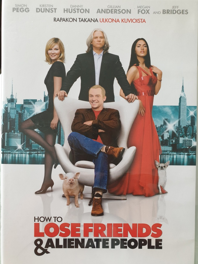 HOW TO LOSE FRIENDS & ALIENATE PEOPLE DVD