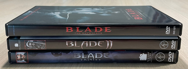 Marvel: BLADE Trilogia (4DVD) Wesley Snipes