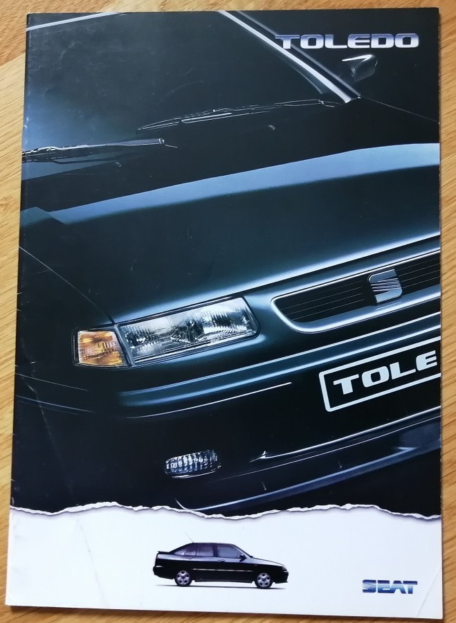 1997 SEAT Toledo esite - 16 sivua - suomalainen