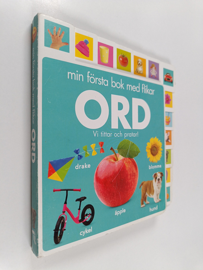 Dawn Sirett : Min första bok med flikar : ord : vi tittar...