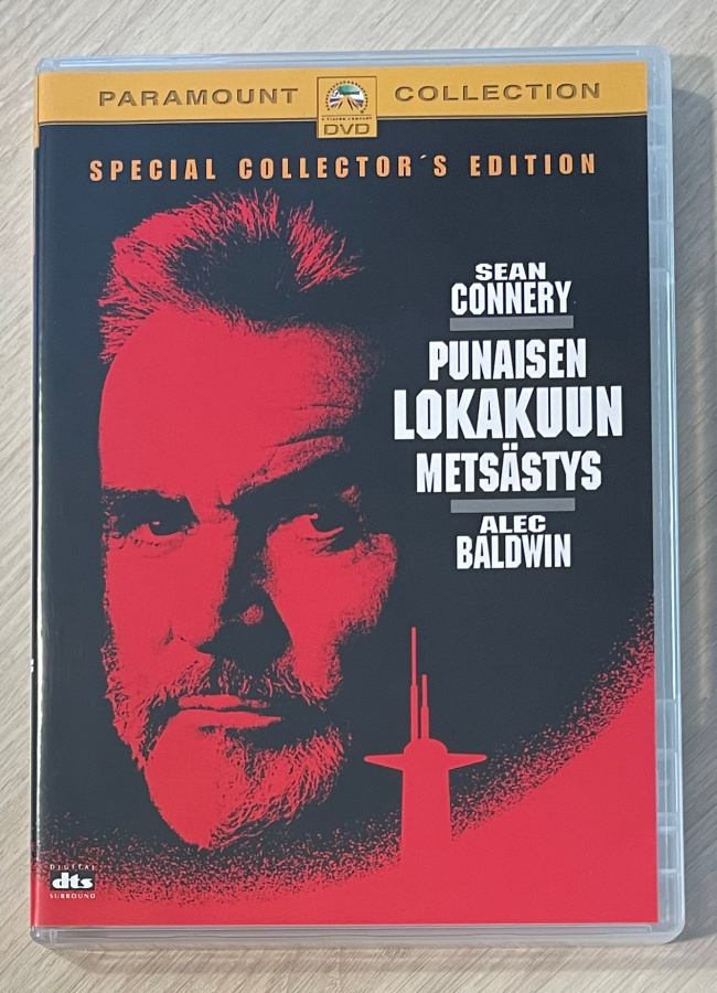 Punaisen lokakuun metsästys (1990) Sean Connery