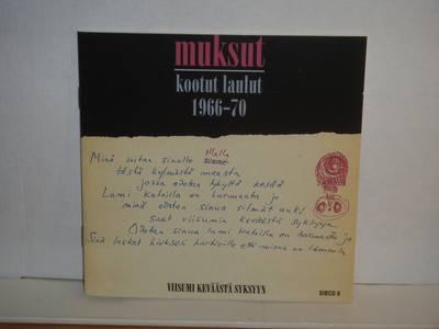 Muksut 2CD Kootut laulut 1966-70