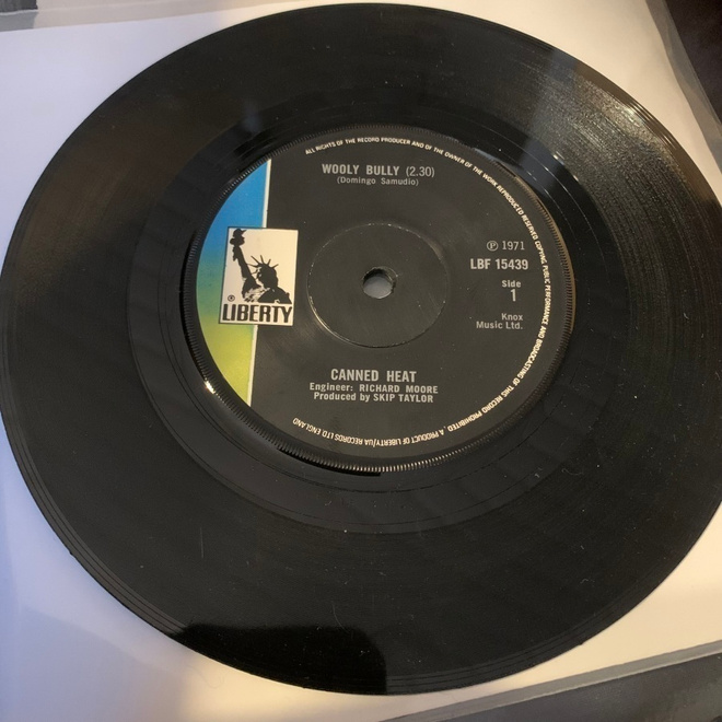 CANNED HEAT: Wooly Bully * My Time Ain’t Long * UK 1971