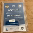 Karson Kuhlman Rauman Lukko signature blueline silver - pikkukuva 2