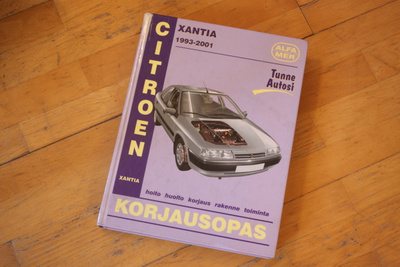 Citroen Xantia 1993-2001 Korjausopas Alfamer