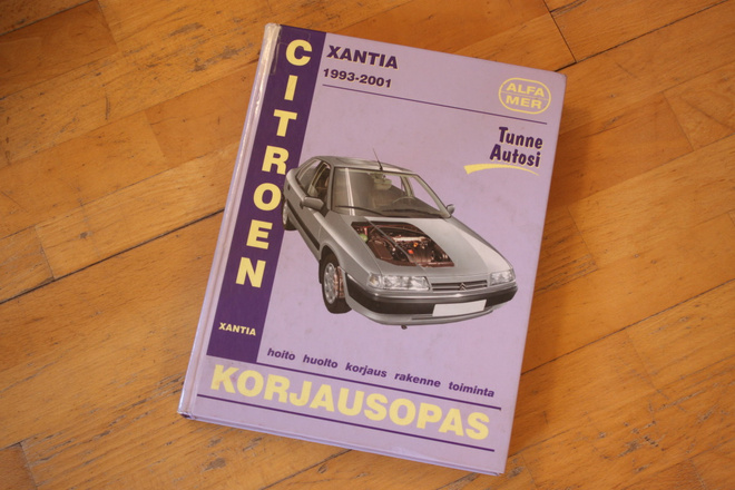 Citroen Xantia 1993-2001 Korjausopas Alfamer
