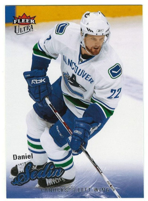08-09 Fleer Ultra #195 Daniel Sedin