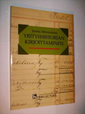 Ahvenainen: Yrityshistorian kirjoittaminen (1.p.1994) Sis.pk