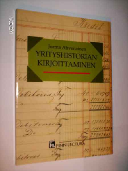 Ahvenainen: Yrityshistorian kirjoittaminen (1.p.1994) Sis.pk