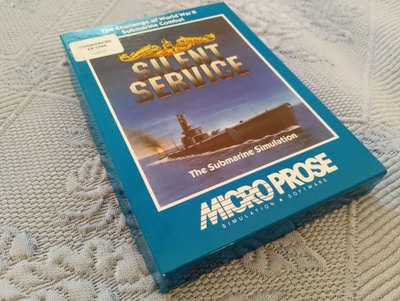 Silent Service C64 CIB