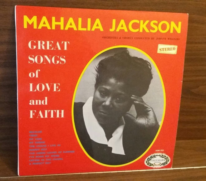MAHALIA JACKSON Great song of love and faith HM 533 1967 GB