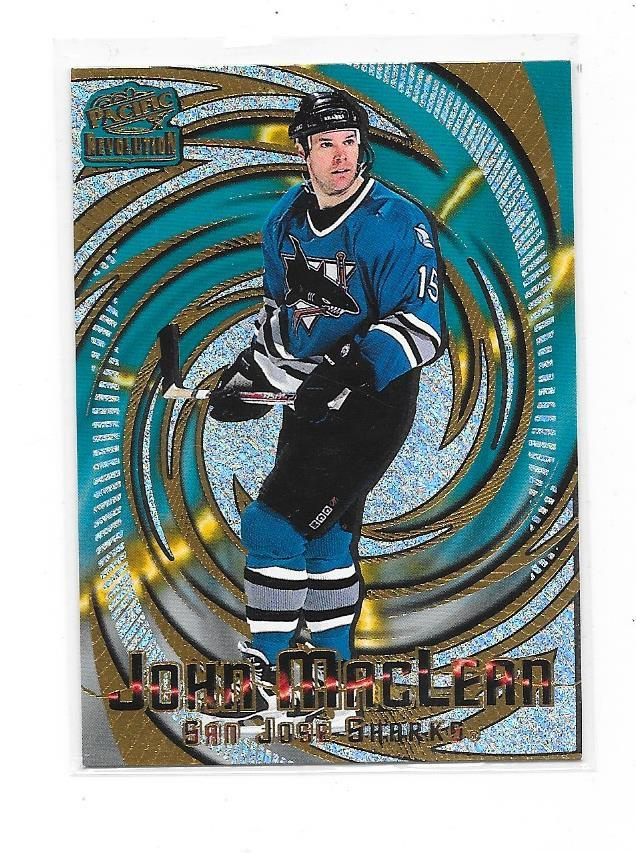 1997-98 Revolution #124 John MacLean San Jose Sharks