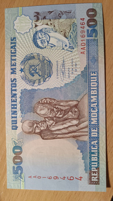 Mocambique 500 1991