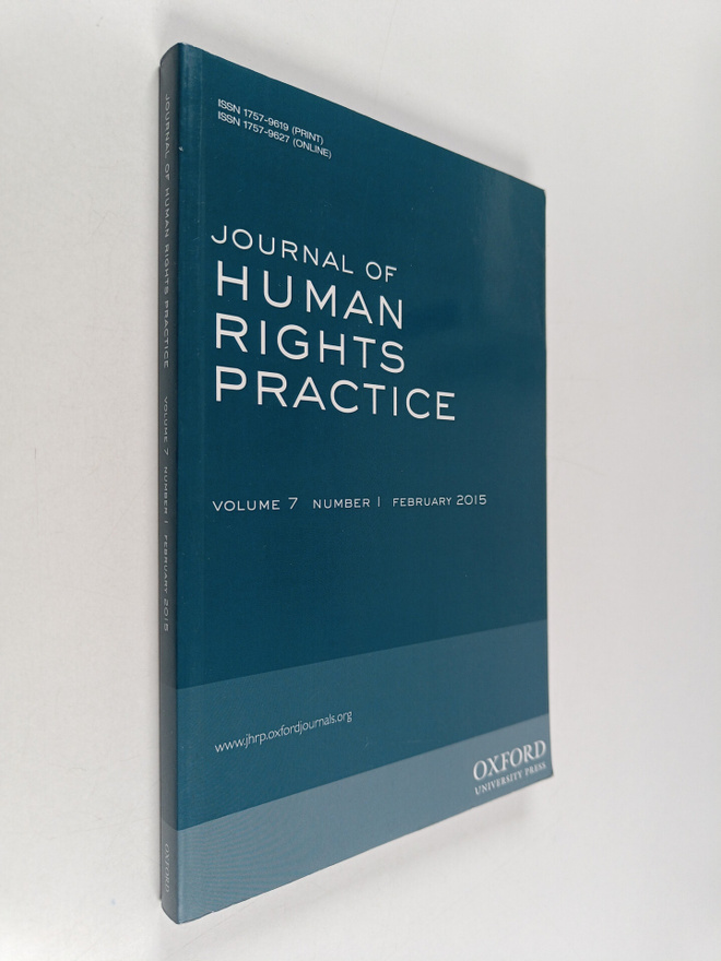 Journal of Human Rights Practice Volume 7, Number 1 Febru...