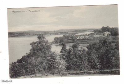 HÄMEENLINNA Näkymä kaupunginpuistosta