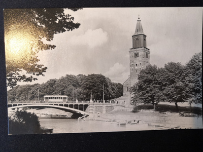 VANHA Postikortti Turku 1940-l