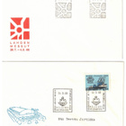 48 SF kirjekuorta erikoisleimoilla vuosilta 1968-76 ei FDC - pikkukuva 1