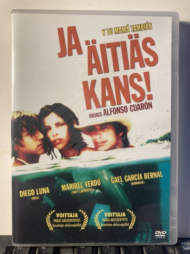 JA ÄITIÄS KANS!, DVD, Cuaron, Luna, Verdu, Bernal