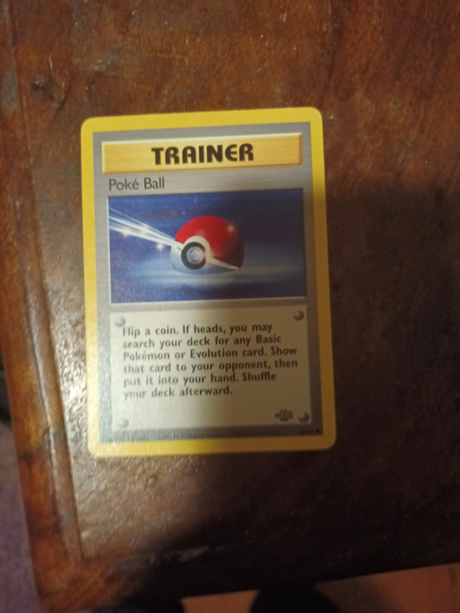 Poké Ball 64/64 Jungle set card