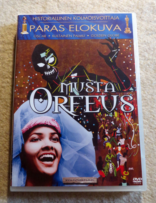 Marcel Camus: MUSTA ORFEUS DVD (1959) -  Suomitekstit
