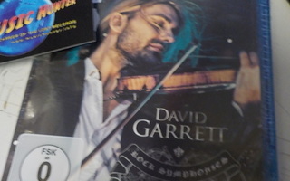 DAVID GARRETT - ROCK SYMPHONICS UUSI BLU-RAY