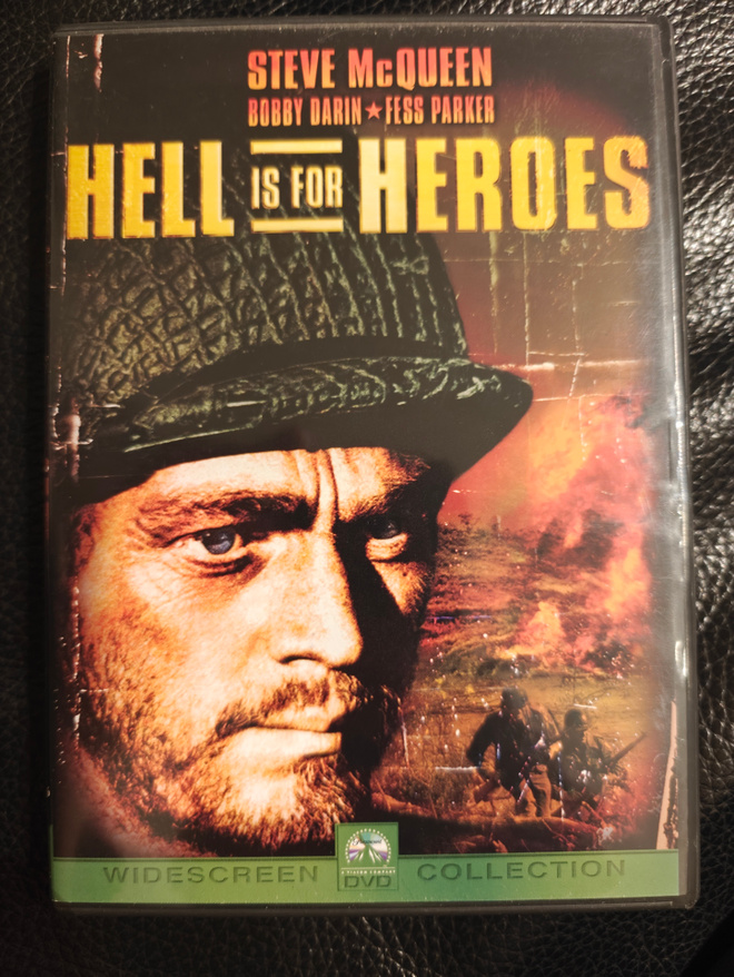 Hell Is for Heroes - 6 urhoa (1962) DVD Ruotsijulkaisu