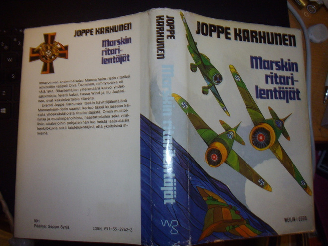 Joppe Karhunen : Marskin ritarilentäjät (1 p. 1983) SIS.PK !