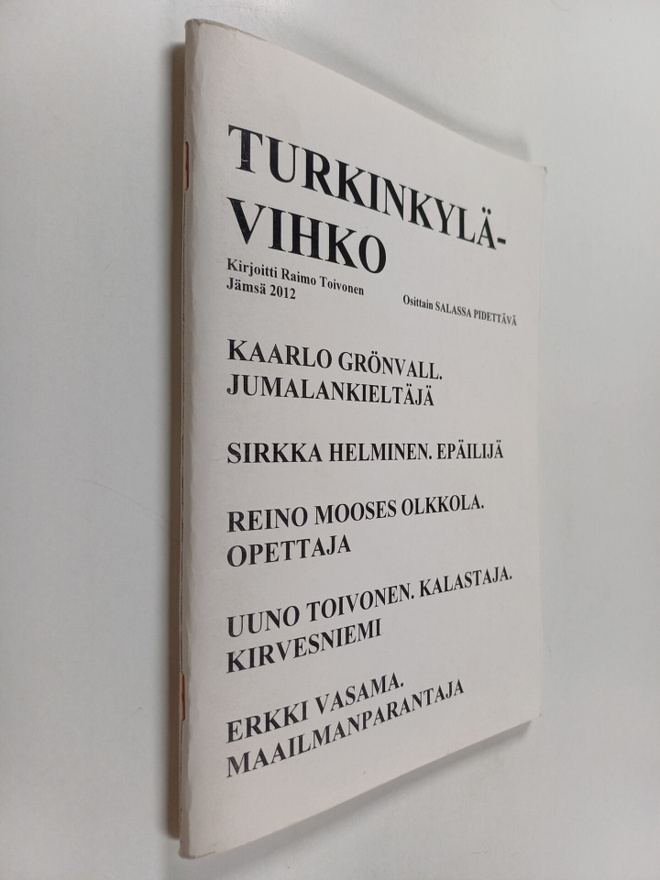 Raimo Toivonen : Turkinkylävihko