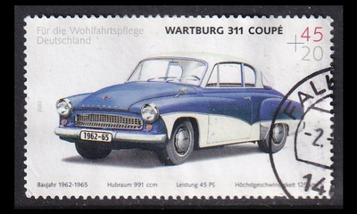 Saksa 2362 o Auto Wartburg 311 Coupé (2003)