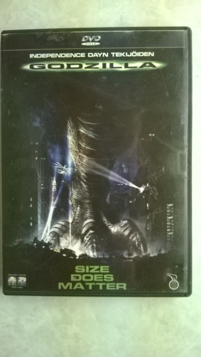 Godzilla DVD Egmont