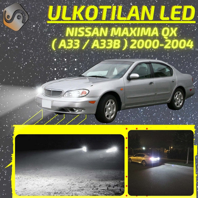 MAXIMA QX (A33/A33B) 2000-2004 Ulkoiset LED -valot