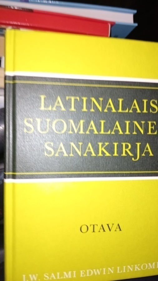 Linkomies : Latinalais suomalainen sanakirja ( SIS POSTIKULU
