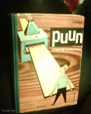 Höner PUUNTYÖSTÖTEKNIIKKA ( 1 p. 1962 ) Sis.pk:t