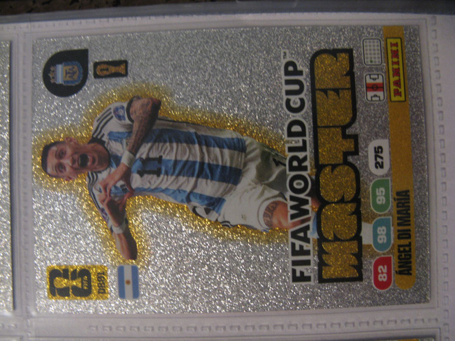 FIFA World Cup  2026 Panini Adrenalyn XL MASTERS Di Maria