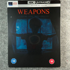 Weapons 4K UHD Limited Edition Steelbook UK fi-txt - pikkukuva 1