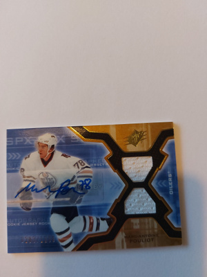 2006-07 SPx #172 Marc-Antoine Pouliot JSY AU RC /1299