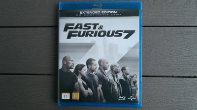 BD: Fast & Furious 7 - Extended Edition (Paul Walker 2014)
