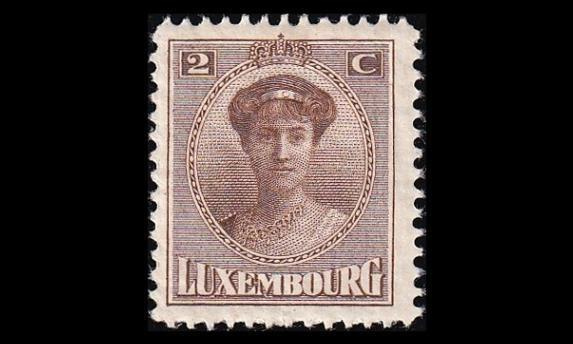 Luxemburg 122 ** Charlotte 2 C (1921)