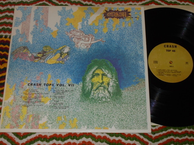 CRASH TOPS Vol. 7 - LP 1972 USA rock EX