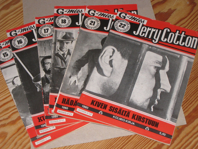 Jerry Cotton 15, 16, 17, 18, 21, 22/1979