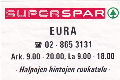 Eura, SUPERSPAR 1/10